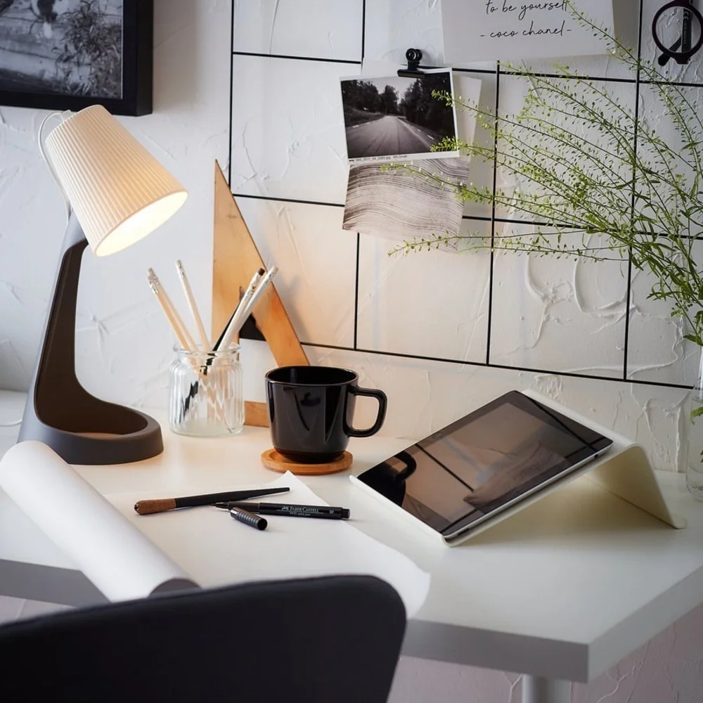 Two IKEA SVALLET Work Lamps